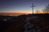 Tramonto dal MONTE GIOCO il 7 gennaio 2012 - FOTOGALLERY